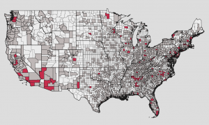 PFOS PFOA Contamination Map