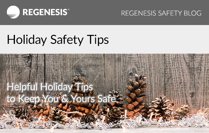 holiday safety tips from REGENESIS