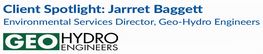 Jarrett Baggett, Environmental Services Director for Geo-Hydro Engineers, Inc.