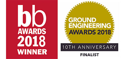 BB Award and GE Award finalist logos