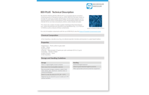 bdi plus spec sheet