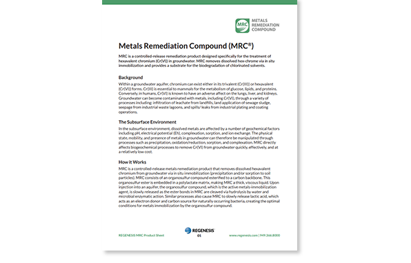 Metals remediation