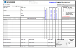 chain of custody