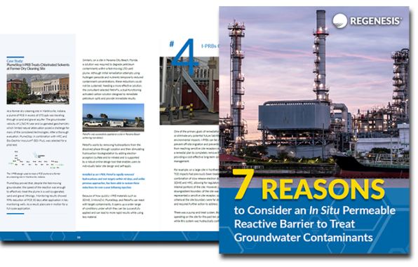 7 reasons to consider an in situ permeable reactive barrier (I-PRB)