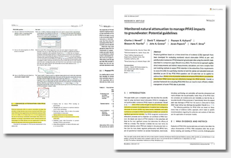 Wiley Remediation - Research Article Provides Guidelines For Monitored ...