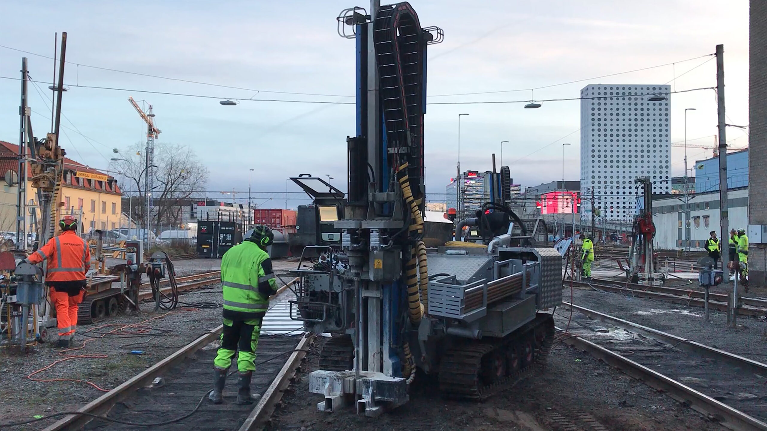 Read more about the article >99% contaminant reduction at largest train maintenance depot in Northern Europe
