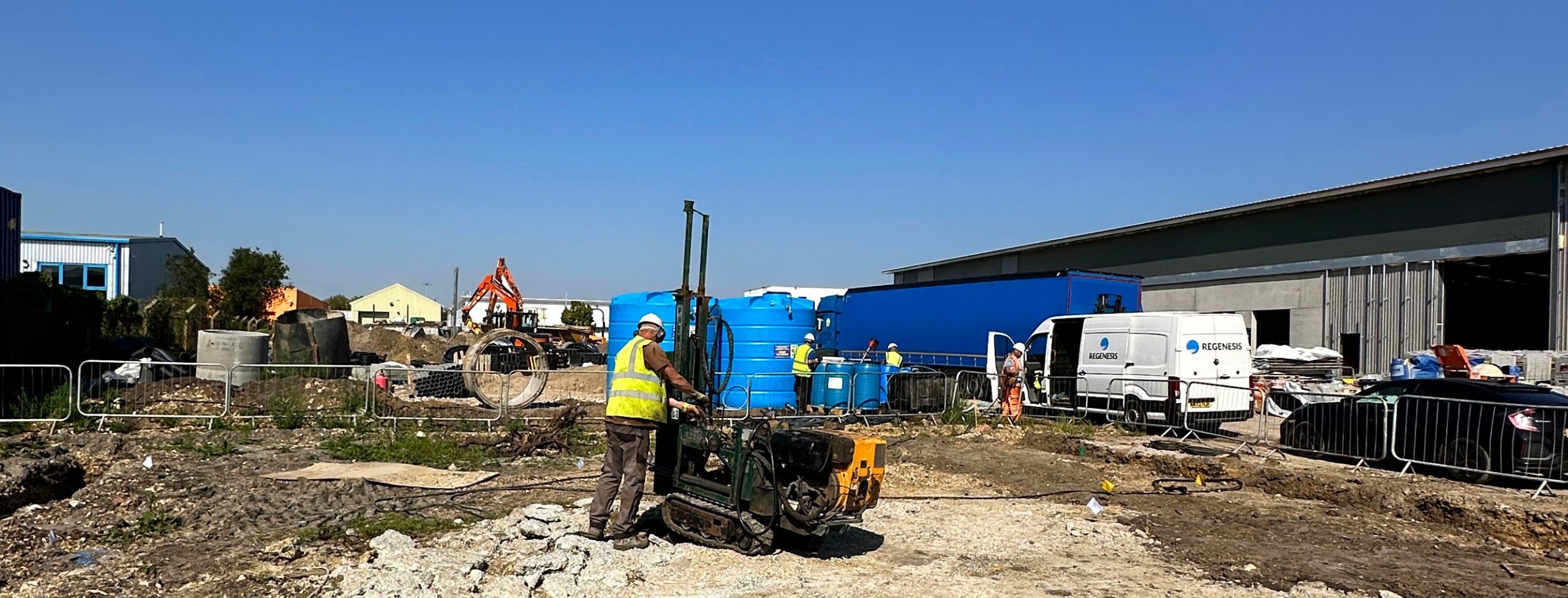 Read more about the article Successful Remediation of Chlorinated Hydrocarbons Beneath Active Warehouse Redevelopment