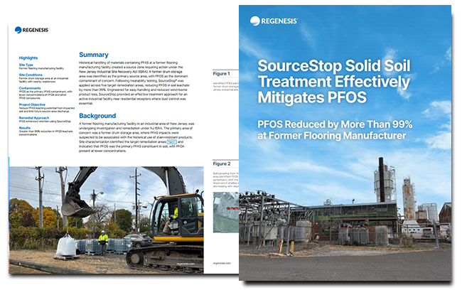 SourceStop PFOS remediation case study