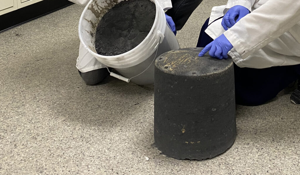 Stabilization of PFAS in soil