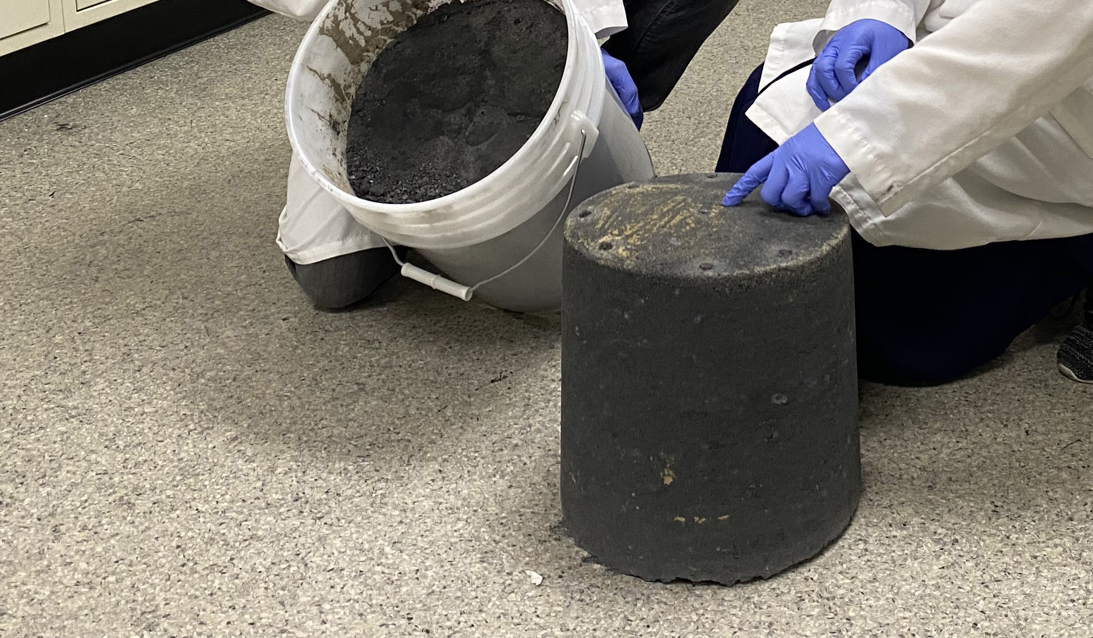 Stabilization of PFAS in soil