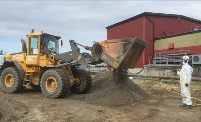 rapid soil remediation site