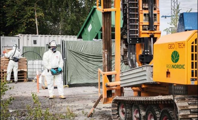 cover image of webinar page - Combining remediation strategies for the effective treatment of gasworks contamination in Stockholm