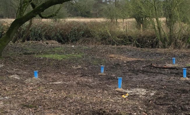 bedrock chlorinated solvent remediation site