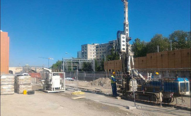 groundwater migration barrier remediation site