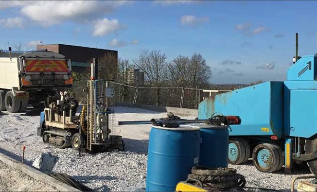 geo environmental remediation site