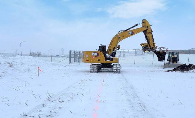 PFAS remediation site in Alaska