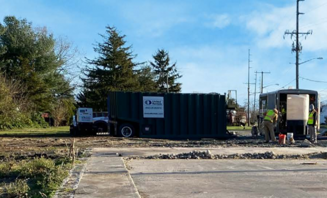 Delaware service station remediation site