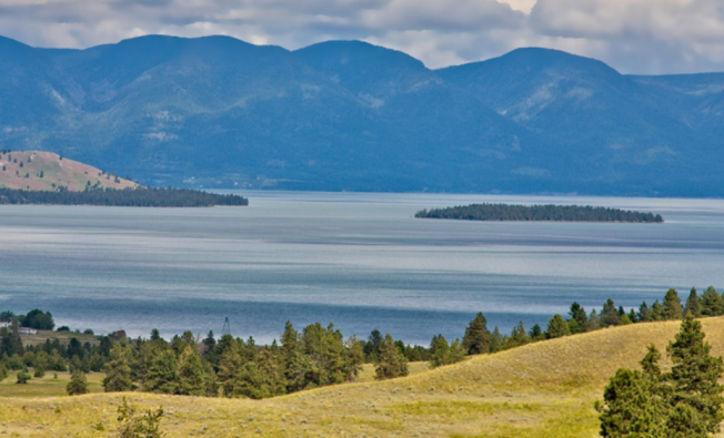 petroleum plume mitigation site - Flathead Lake